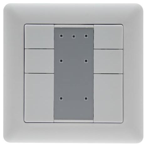 PB6-KNX-ST module 6 boutons poussoir pour KNX LUXOMATnet 93176 (1/2)