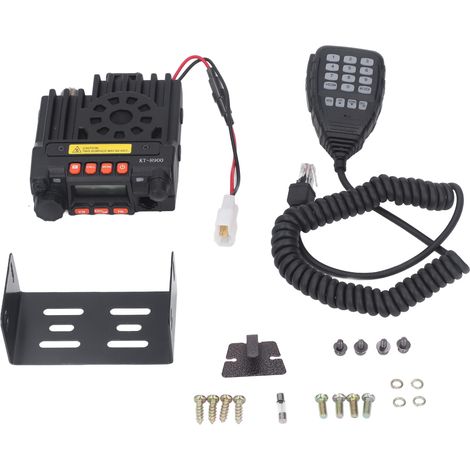 Émetteur-récepteur mobile bi-bande 25W 200 mémoires VHF UHF radio véhicule avec écran LCD pour camping-car voyage (1/5)