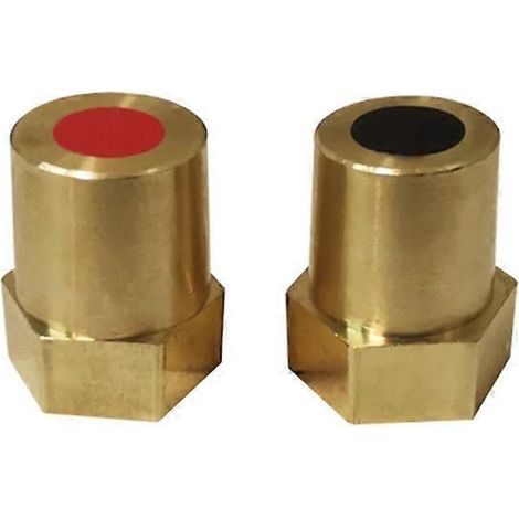 2 connecteurs de borne de batterie de voiture à pince M10 M6 M8 en laiton - M8 (1/5)
