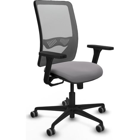 Chaise de bureau piqueras y crespo Zulema noir support lombaire réglable (1/2)