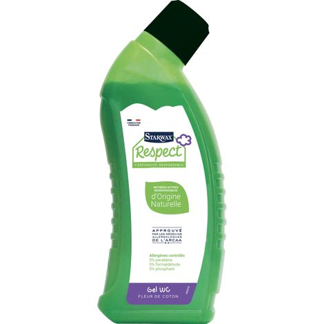 Respect Gel Wc et broyeurs ECOCERT 750ml - STARWAX