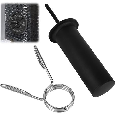 Broche de rechange de poids pour la gym - Diamètre : 8 mm - Longueur : 110 mm - Pour accessoires de maison (1/5)