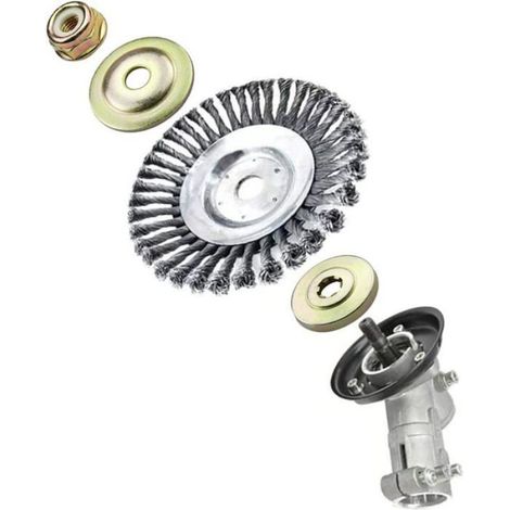 Pièce Métallique - Lot de 6 Pièces Universelles pour Débroussailleuse Coupe-bordures Tondeuse (1/5)
