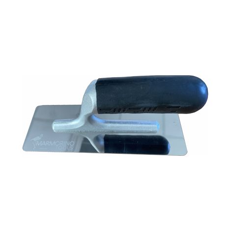 200x80 mm--Platoir Inox trapeize manche gomme 20x8cm Professionnelle Dolci