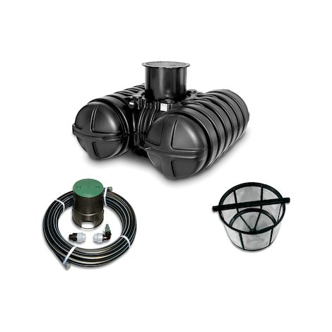 Roth Komplettpaket Gartenbewässerung 3500 Liter/ohne Tauchpumpe