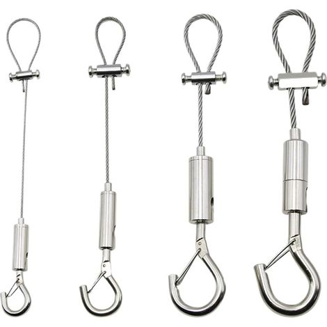 Kit de suspension en acier inoxydable 304 (1 pièce) avec boucle (1/5)