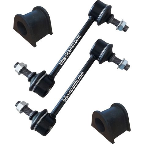 Tiranti gommini barra stabilizzatrice anteriore per alfa romeo 147 156 alfa gt (1/5)