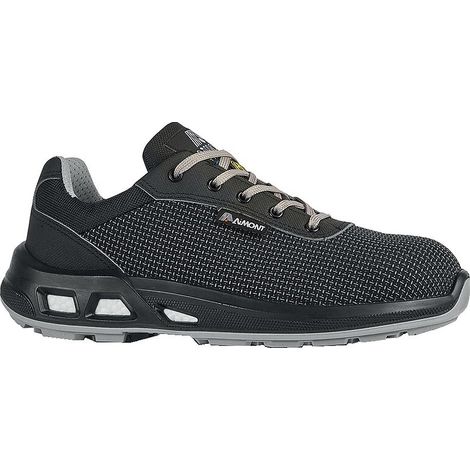 Chaussures de sécurité basses ALI S3 CI SRC ESD coloris gris/noir pointure 40 - AIMONT