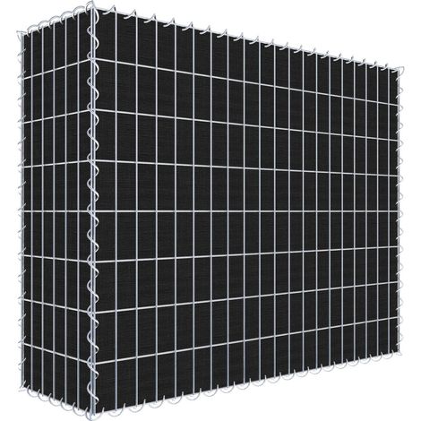 Gabiondeco - Gabion a végétaliser avec toile non-tissée 100 cm x 80 cm x 30 cm (L x H x P). maille 5 cm x 10 cm. spirale - Made in Germany (1/3)