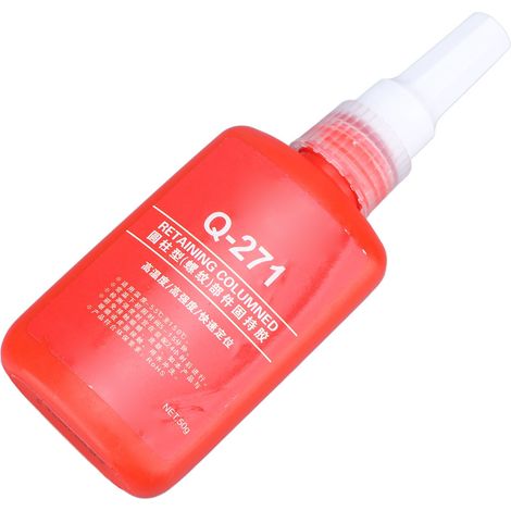 Frein-filet rouge 50 g. Réduit l'abrasion, prévient la corrosion et offre une excellente résistance aux intempéries.