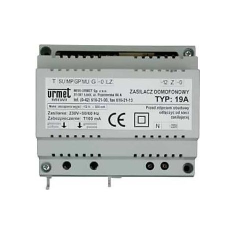 Alimentation interphone 19A avec fonction interphone