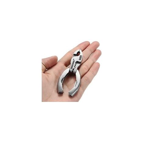 9-in-1 Mini-Multitool, Schraubendreher-Schlüsselanhänger, Taschenwerkzeug - Crezuo