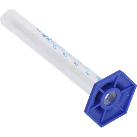 Set mit 10 graduierten 10-ml-Glasreagenzgläsern für Laborexperimente (1/5)