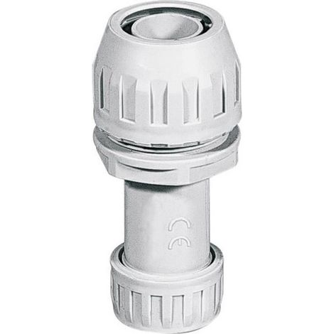 Raccordo Ip65 Tubo-Guaina Pari Diam. 20-20 (Elettrocanali Cod. Ec75420)