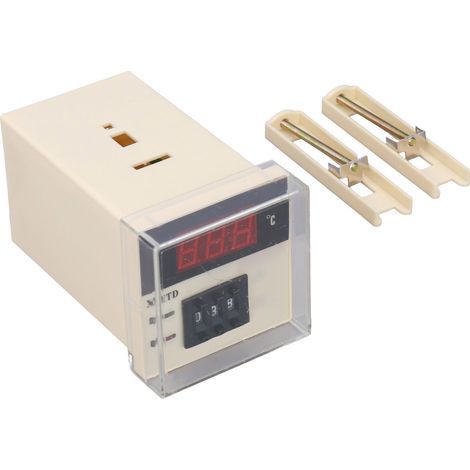 XMTD-2001 LCD-Temperaturregler mit übersichtlicher Digitalanzeige, 0–399 °C, 220 V