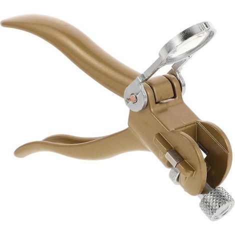 Ensemble de scie à bois avec pince et loupe pour réparation, mâchoires réglables en acier doré de 1,27 cm (0,5 po) (1/4)