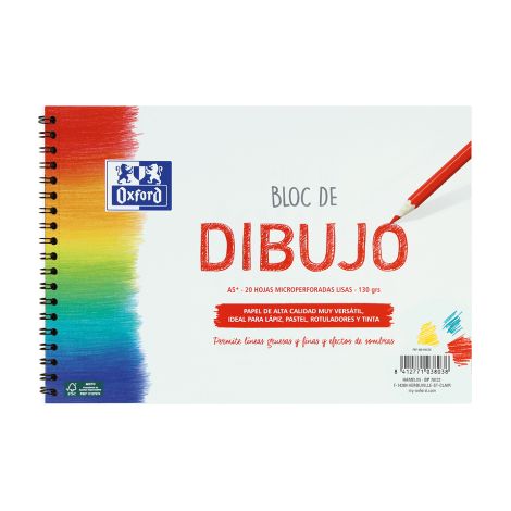BLOCK DIB. OXFORD (esp) A5+ 20h LISO