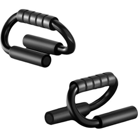 Appareil de musculation des pectoraux en forme de S pour la maison, support antidérapant pour pompes, barre de musculation (1/5)