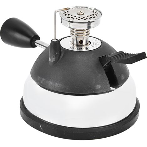 Butangasbrenner mit einstellbarer Flamme, einfache Bedienung, aus robustem Edelstahl, Mini-Tischbrenner für Picknick, Camping und Reisen (1/5)