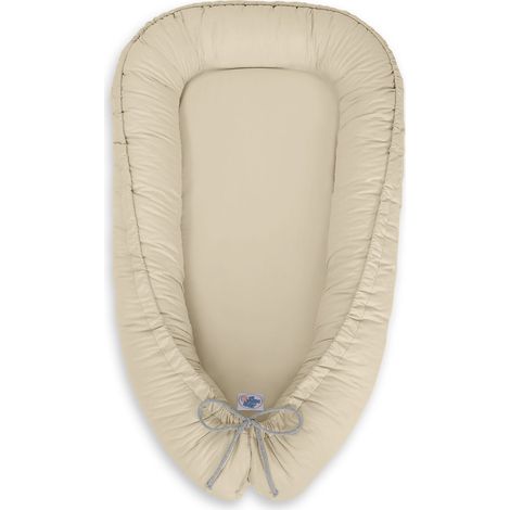 Babykokon, doppelseitig, Laufstall, Wickeltuch, Premium MY SWEET BABY - beige (1/3)