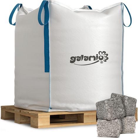 Galamio Granitpflaster 7/9 gespalten 1000kg BigBag