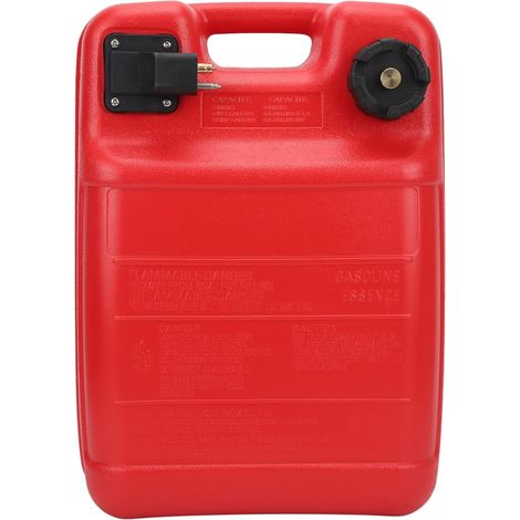 Boat Fuel Tank, 24L Fuel Canister for Marine Outboard Engine, Portable Fuel Canister with Exhaust Tank and Fuel Line (1/5)