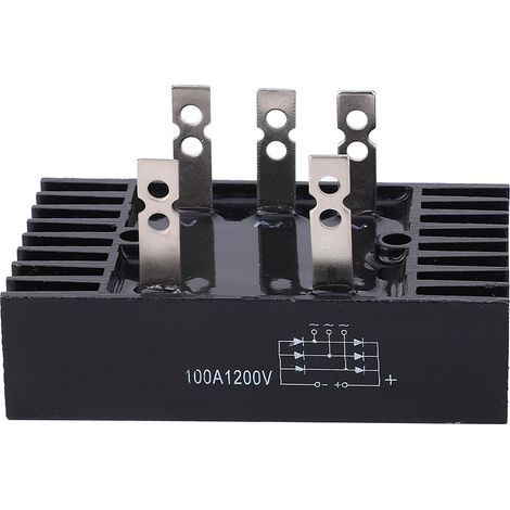 100A 1200V Dreiphasen-Diodenbrückengleichrichtermodul SQL100A für Generatoren (1/5)