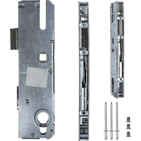 Serrure de réparation 8250 Serrure à mortaiser pour rénovation, pour verrouillages multipoints - Boîtier de serrure pour réparation ou remise en état Entraxe 92 mm, profondeur du carré 40 mm (1/5)