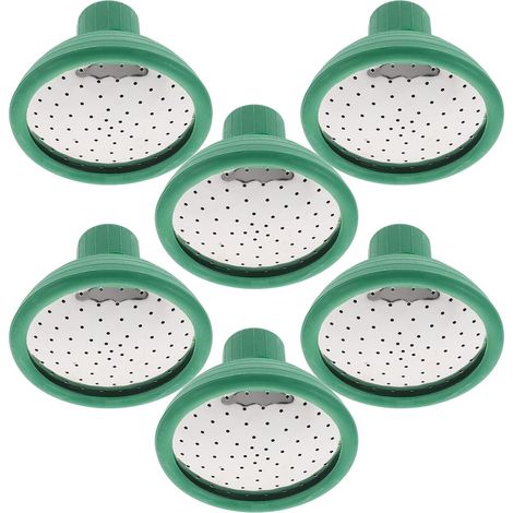 Lot De 6 Buses De Rechange Pour Arrosoir Outil D'Arrosage De Jardin Buses De Rechange Pour Arrosoir Arroseur De Fleurs Vert (1/5)