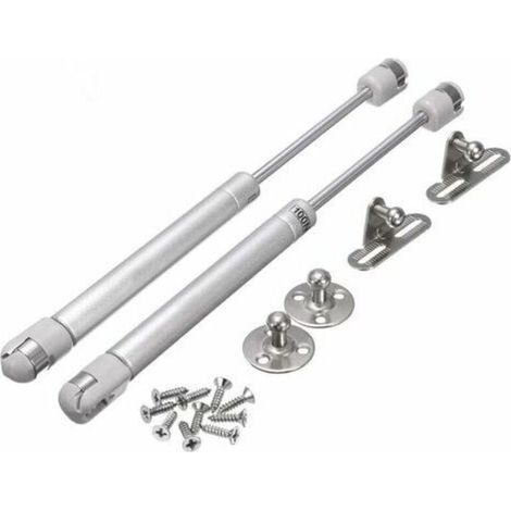 80N = 8kg force 2PCS 80N gas springs, hydraulic furniture gas spring shock absorbers, original gas springs for kitchen cabinet doors, pneumatic arm for lifting cabinet doors, furniture (1/3)