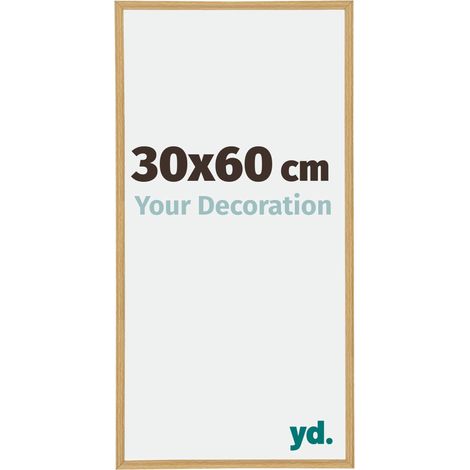 yd. - Cadre photo 30x60 - Hetre Clair - Plastique - Annecy (1/5)