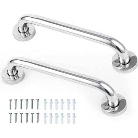 (2 Stück) Toilettenrampen aus Edelstahl SUS304 - 30 cm Rampen