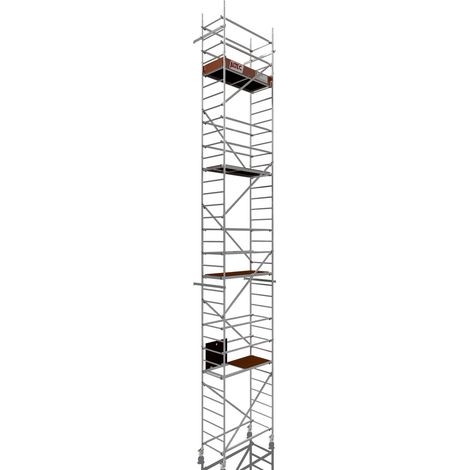 Rollfix 2.0 1000, Arbeitshöhe 10m, inkl. Rollen (Ø125mm)