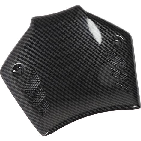 Cache de tunnel d'accélérateur de moto, grille d'admission d'air de selle noire, protection contre l'impression par transfert hydrographique pour TMAX 560 2022-2023 (1/5)