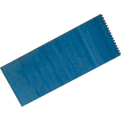Spatole dentate senza manico per bostik - mm.60