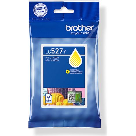 Brother LC527Y Druckerpatrone 1 Stück(e) Original Gelb