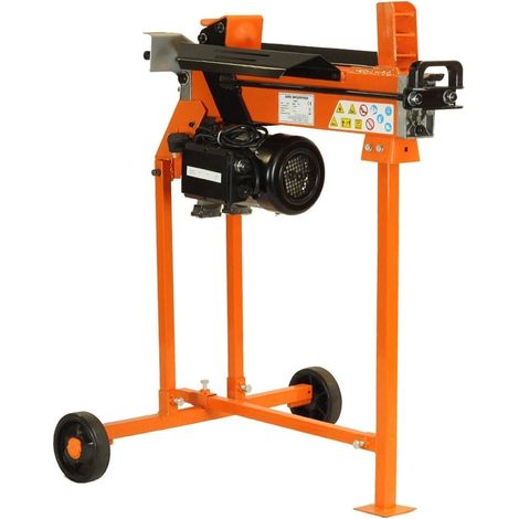 Forest Master – Fendeur de bûches électrique 5 tonnes FM8TTC – Longueur max 370 mm – Diamètre max 300 mm – Moteur 2200W pour bois dur (1/5)