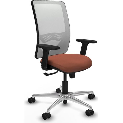 Bürostuhl piqueras y crespo Zulema weiß Schaum Aluminium (1/2)