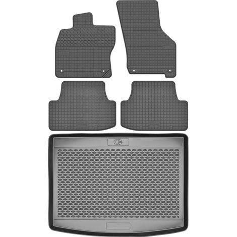 Ensemble de tapis de sol en caoutchouc pour Audi A3 Sportback à partir de 2020 + tapis de coffre (1/5)