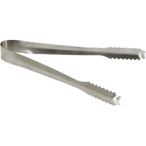 Pince à glaçons en acier inoxydable 17,5cm (1/3)