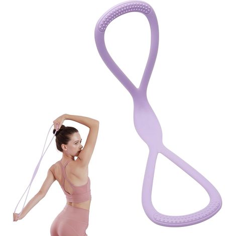 Resistance Bands 8 Ply Yoga Pull Rope Resistance Bands Pectoral Muscle Expansion for Shoulder Exercises Fitness Muscle Stretching Improvement (1/5)
