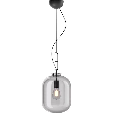 Lámpara de Techo de Cristal - Lámapara Colgante de Diseño - Grau