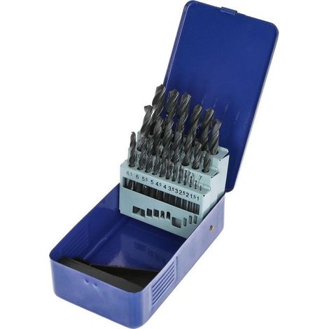 Jeu de forets HSS-R pour acier Ø 1 - 13 mm (1/2)