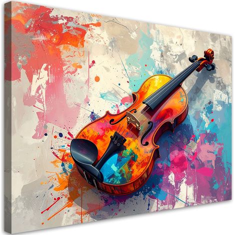 Bilder Bunte Geigenmusik 30x20 (1/5)