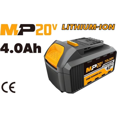 BATERIA 20V 4.0 AH SERIE MP20V TOLSEN