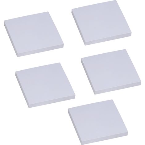 250 feuilles de papier mélangeur dentaire jetable, papier mélangeur double face (51 x 51 mm) (1/5)