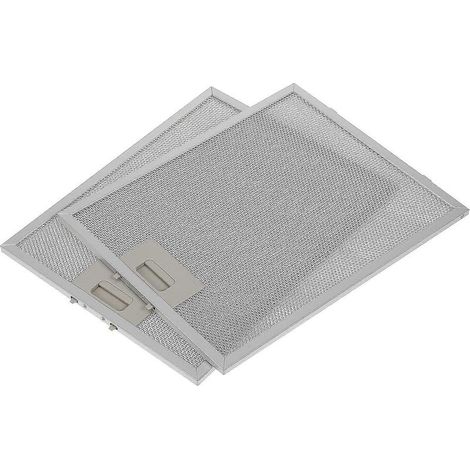 Set di 2 filtri antigrasso di ricambio per cappe aspiranti, filtri a rete metallica per cappe da cucina, accessori per la casa e la cucina. (1/5)