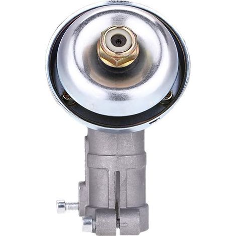 Cabezal de engranaje universal de 26 mm de diámetro, 9 dientes, repuesto para cortacésped y desbrozadora (blanco) (1/5)