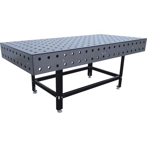 FRANKEL kaiserkraft, Table de soudage, Ø perçages 28 mm, 2000
