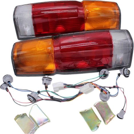 Boîtier de feu arrière et référence, réf. NI2800103/NI2801103, compatible avec Nissan D21 Pickup 1986-1994-AquaForge (1/5)